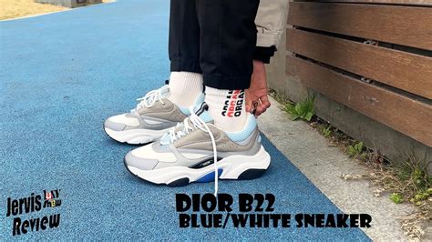 navy blue dior b22|Dior b22 blue reflective.